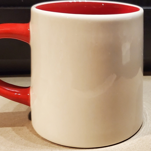 Ceramic Mug Im Yours No Refunds 18 Ounce White Red Gift Boxed - Picture 3 of 6